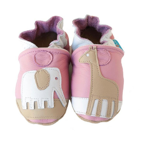 Safari Gift Set (pink onesie and shoes)