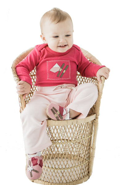 Ski Patrol Onesie (raspberry long-sleeve)