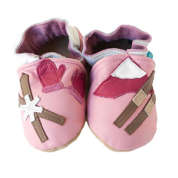 Ski Patrol Gift Set (pink with matching shoes, onesie, pant, hat)